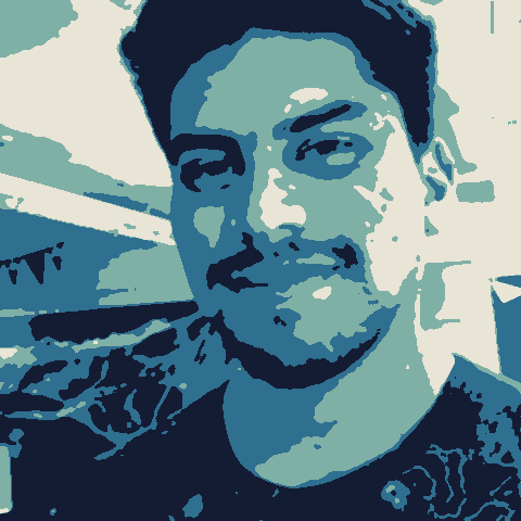 Patricio Nahuel Bravo — retrato pop art